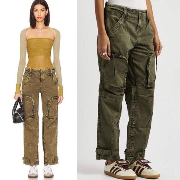 Free People We The Free Can't Compare Slouch Pants M - Picture 3 of 8